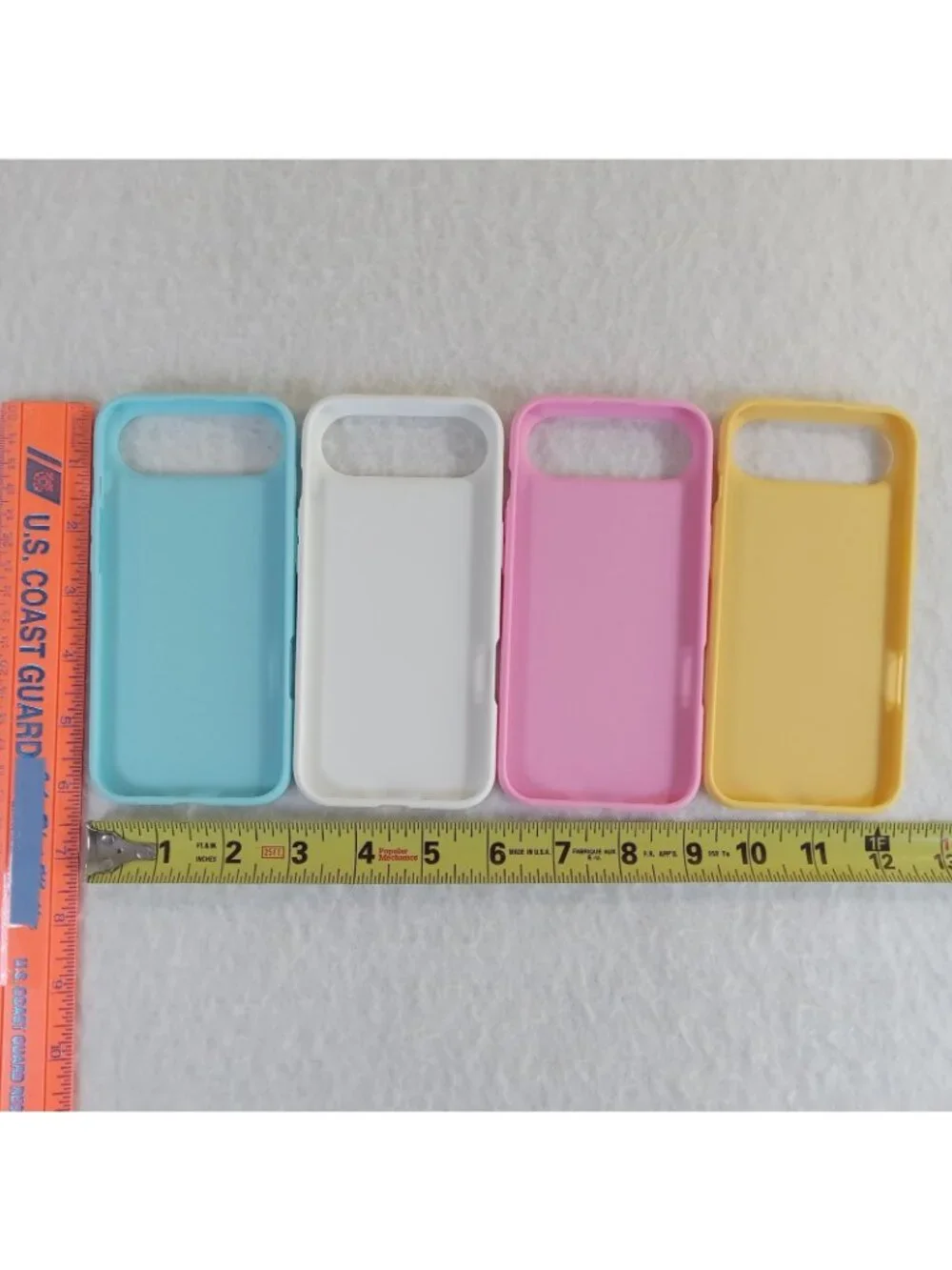 4 iPhone Air Phone Cases Pastels TPU Bendable Slim Lightweight New Sealed Lot